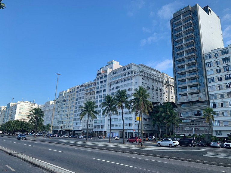 Esquina da Praia de Copacabana, 3 quartos confortáveis, wi f